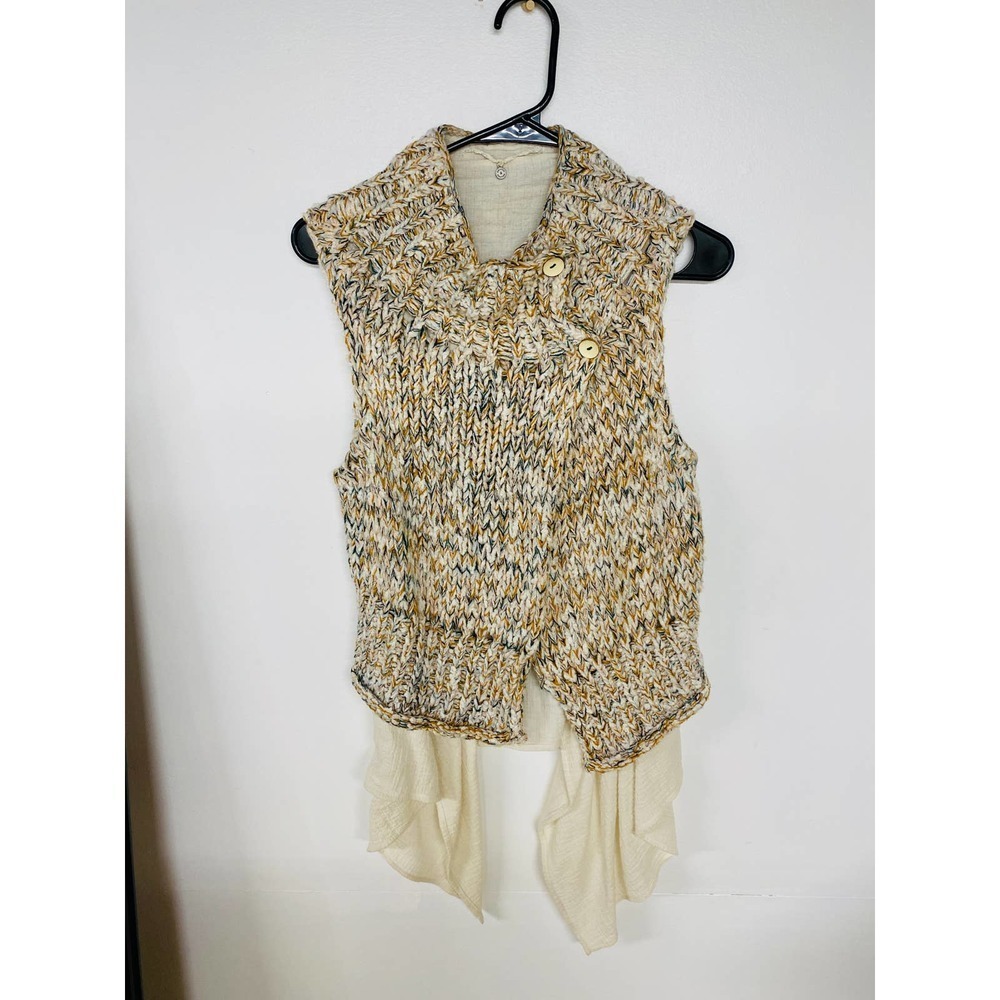 Anthropologie Knitted & Knotted Caprea vest - Picture 3 of 11